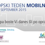 Evropski teden mobilnosti - gremo v Bruselj!