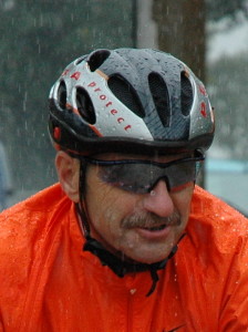 Andrej fotografiran v trenutku ko...