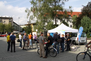 Otvoritev Evropskega tedna mobilnosti v Kranju