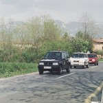 junij 2014, Giru naproti - čelo kolone