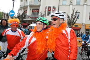 Josephine iz Nizozemske ekipe Oranje Tulpen potem, ko je izvedela kje bo letošnji Rekreatur